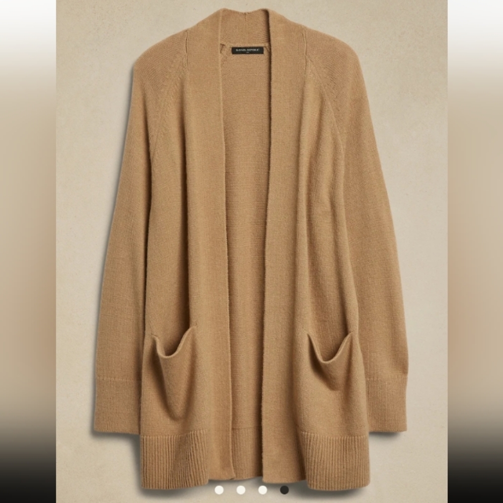 Banana Republic extra small petite women's rib Duster